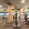 Open and well-lit fitness center